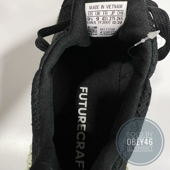 Adidas Futurecraft 4D Shoes Black Green FZ2560 Men's US 9.5 - Picture 6 of 6